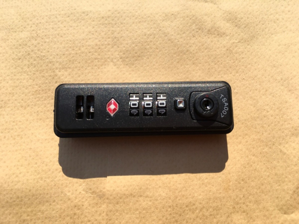 TSA007 suitcase COMBINATION lock REPLACEMENT spare LUGGAGE part