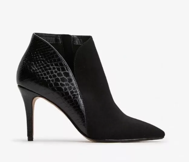 Side slit best sale booties