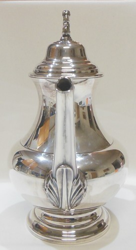 Cafetera de plata Oneida Silver Sea Crest vajilla de plata - Imagen 8 de 18