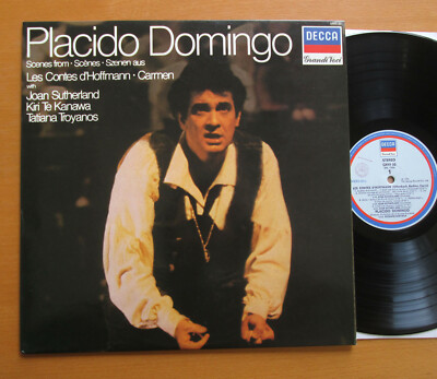 GRVI 22 Placido Domingo Contes d'Hoffmann Carmen Sutherland Te Kanawa NM Decca
