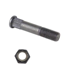 Replacement Skateboard Truck Kingpin and Nut 50mm Black Pound In