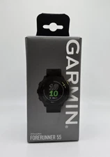 Garmin Forerunner 55 GPS Watch - Black - Open Box
