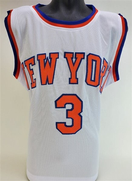 NBA NY Knicks John starks サイン入り？ユニフォーム John Starks Signed New York Knicks Blue Jersey (Steiner