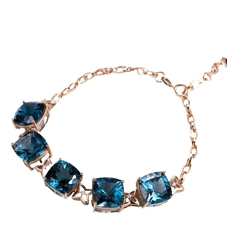 Topaz Rose Gold Filled Fashion Jewelry