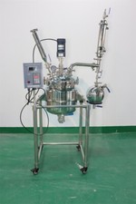 10L Stainless Steel Jacket Reactor Chemical Stirred Reaction Kettle Vessel SS316