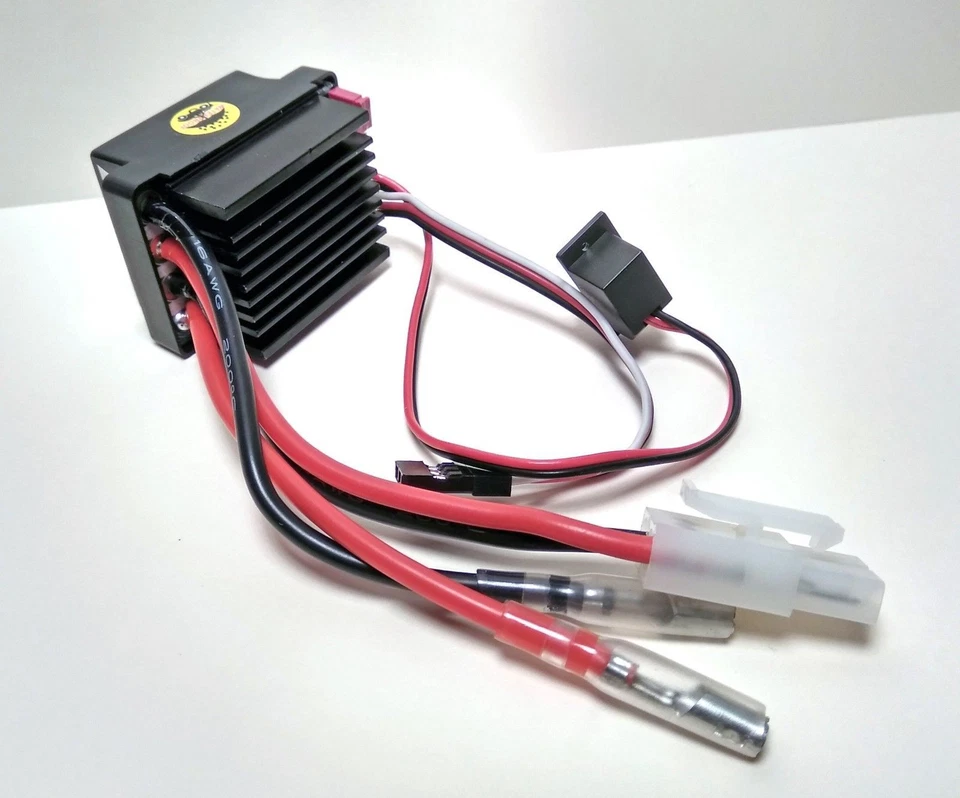 Rc Car WATERPROOF BRUSHED ESC For Tamiya Blackfoot Blitzer Stadium Beetle Hornet - Image 3 of 4