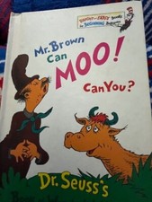 Mr. Brown Can Moo! Can You? by Dr. Seuss 1970 1st Edition 1st Print RARE