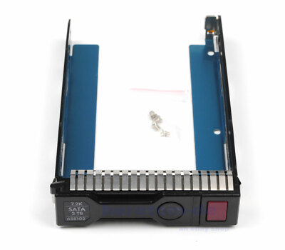 3.5''LFF SAS SATA HDD Festplatten Caddy HP ProLiant DL380p DL360p Smart Carrier