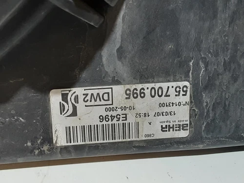 55700995 Electric Fan for FIAT GRANDE PUNTO (199) 1.2 8V Active 2007 3401047 - Picture 6 of 10