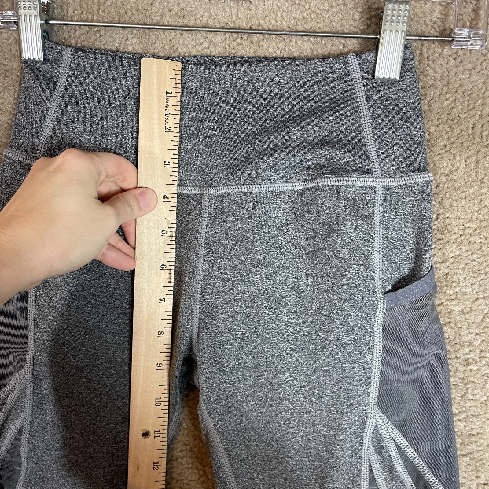 gymshark sleek sculpture cropped dry moisture side pocket leggings