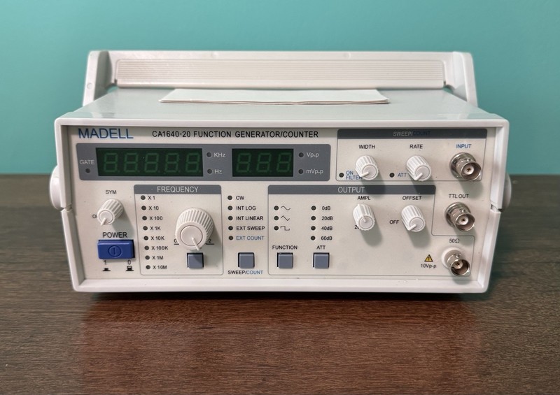 MADELL CA1640-20 Function Generator/Counter-No Cord