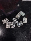(8)1 Gram Bars 999 Fine Silver 8Total Bars Weight 8 Grams Total