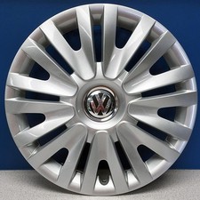  One 2010-2014 Volkswagen Golf 61560 15 18 Spoke Hubcap 5k0-601147-fvzn 