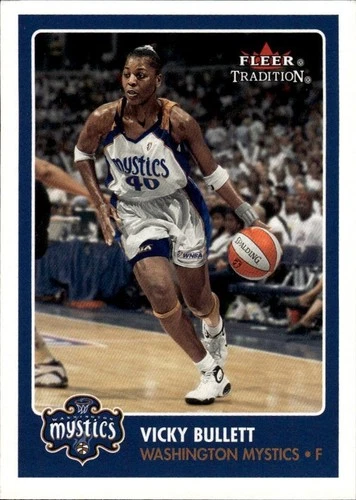 2001 Fleer Tradition WNBA #119 Vicky Bullett