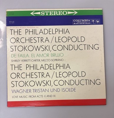 Philadelphia Orchestra Stokowski De Falla El Amor Brujo (1960) Columbia GOOD
