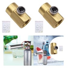 CO2 Cylinder Refill Adapter  CO2 Adapter Easy Installation for  Machine Tank