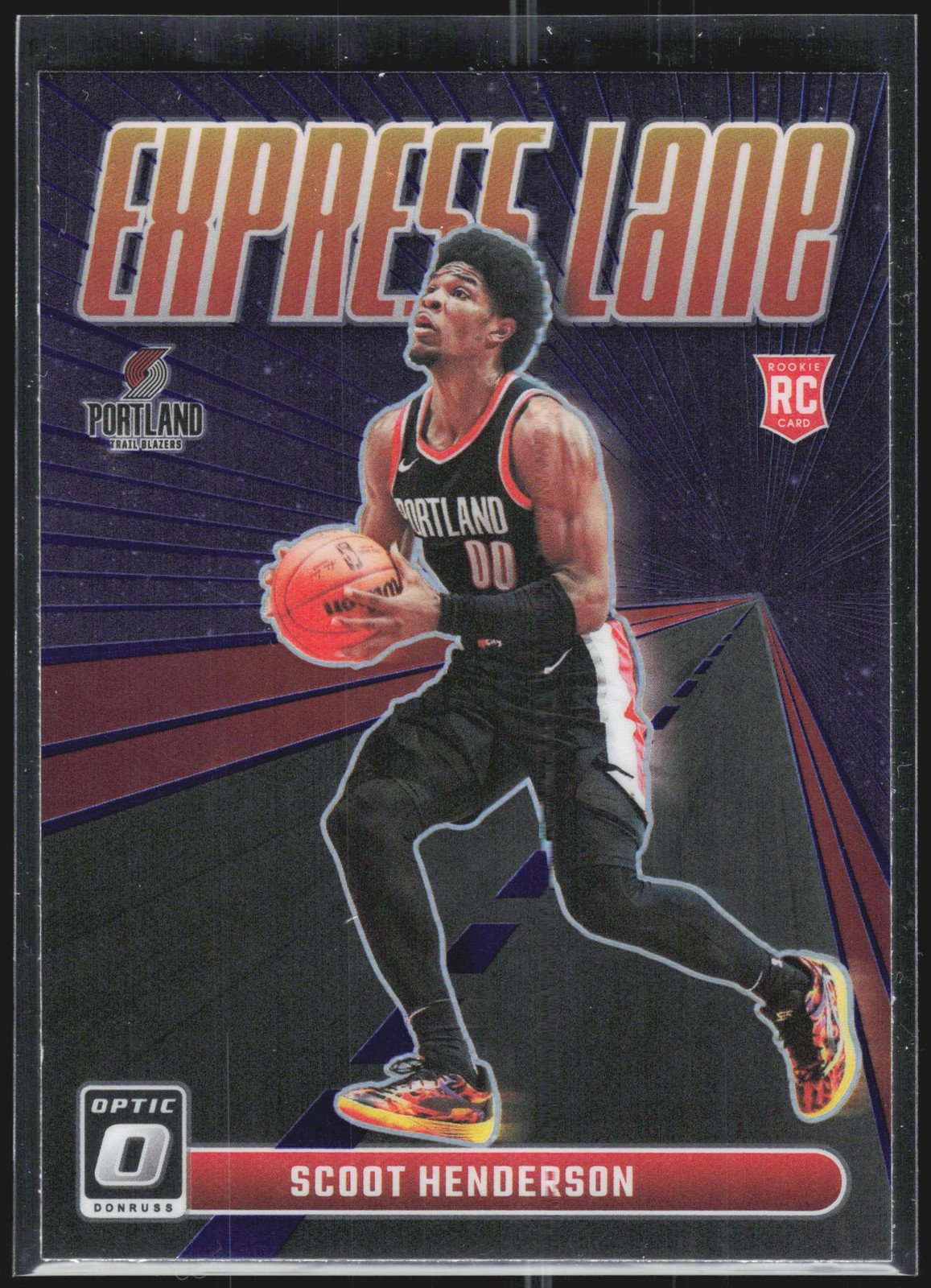 2023-24 Donruss Optic #14 Scoot Henderson Express Lane Holo