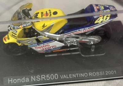 1/24 DEAGOSTINI IXO - HONDA NSR500 VALENTINO ROSSI 2001 DIECAST MOTORCYCLE BIKE - Image 1 of 4