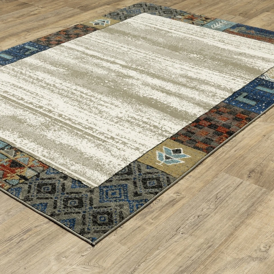 Alfombra Oriental Weavers Venice informal beige moderno estilo abstracto Foto 2 de 4