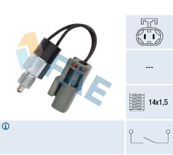 FAE Schalter RüCkfahrleuchte 40800 FüR Pathfinder Ford UP UDS Pick R51 Maverick-image