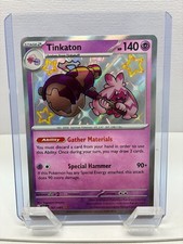 Pokémon Tinkaton Holo Baby Shiny Card 167/091 Sv: Paldean Fates - NM on eBay