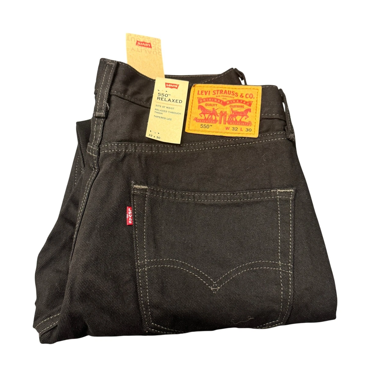 Levi's Black Levi's 550 Jeans for Men for sale | eBay
