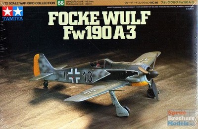 TAM60766 1:72 Tamiya Focke-Wulf Fw 190A-3
