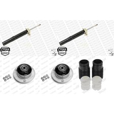 2x MONROE STOßDÄMPFER+DOMLAGER+PROTECTION KIT VORNE passend für BMW 5er E39