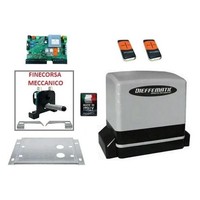 Satz Motor FüR Tor Zum Schieben 600Kg 230V BetäTiger Zentrale Mit + 2 Tx 4Ch