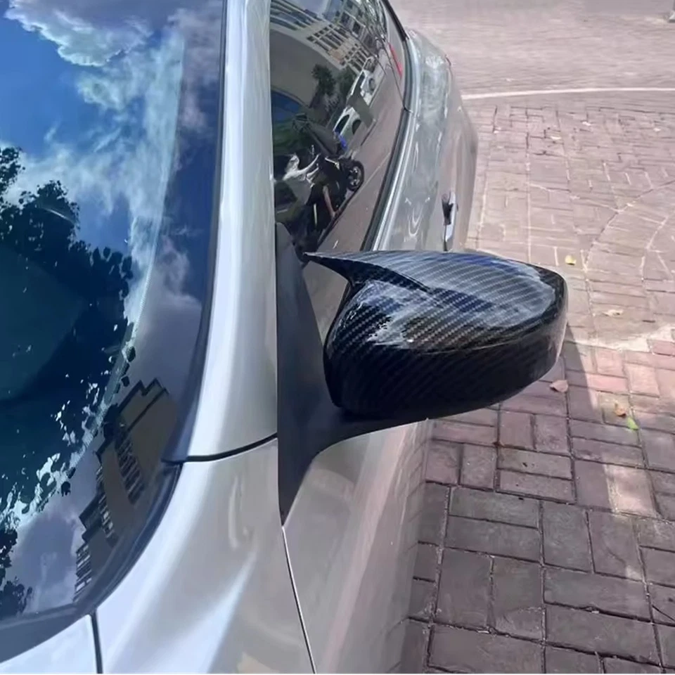 Tapas de cubierta de espejo retrovisor de fibra de carbono SDE para Infiniti G25 G37 Q40 Q60 2009-2015 Foto 3 de 4