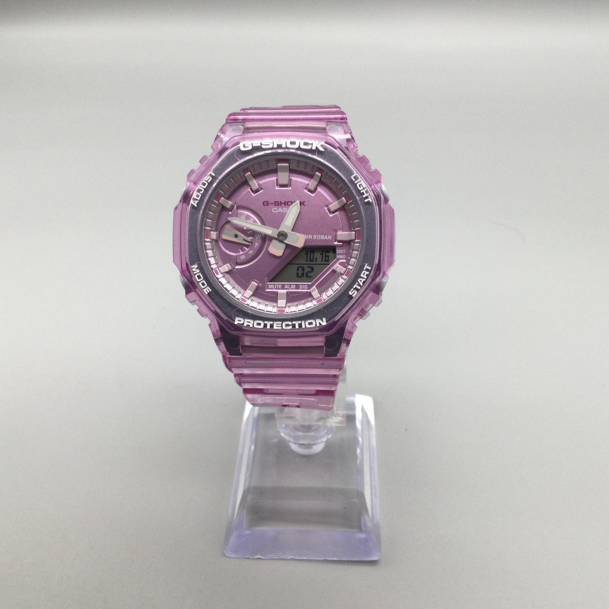 Casio G-Shock 5611 GMA-S2100SK Purple Carbon Core Guard Watch 43mm