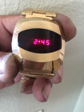 Orologio Saturno Led Vintage Anni 70 Funzionante Perfetto 