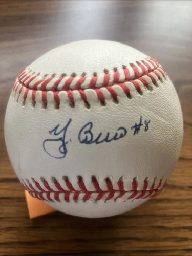 Yogi Berra Autographed Baseball; No COA.