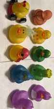 Jeep Rubber Ducks Fun Express Masked Duck and more - Lot of 10