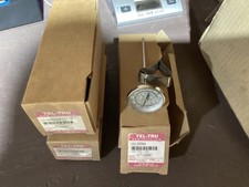 Lot of 3 Tel-Tru GT100R Thermometer 0-220F 0-100C 5in Stem 2in Gauge