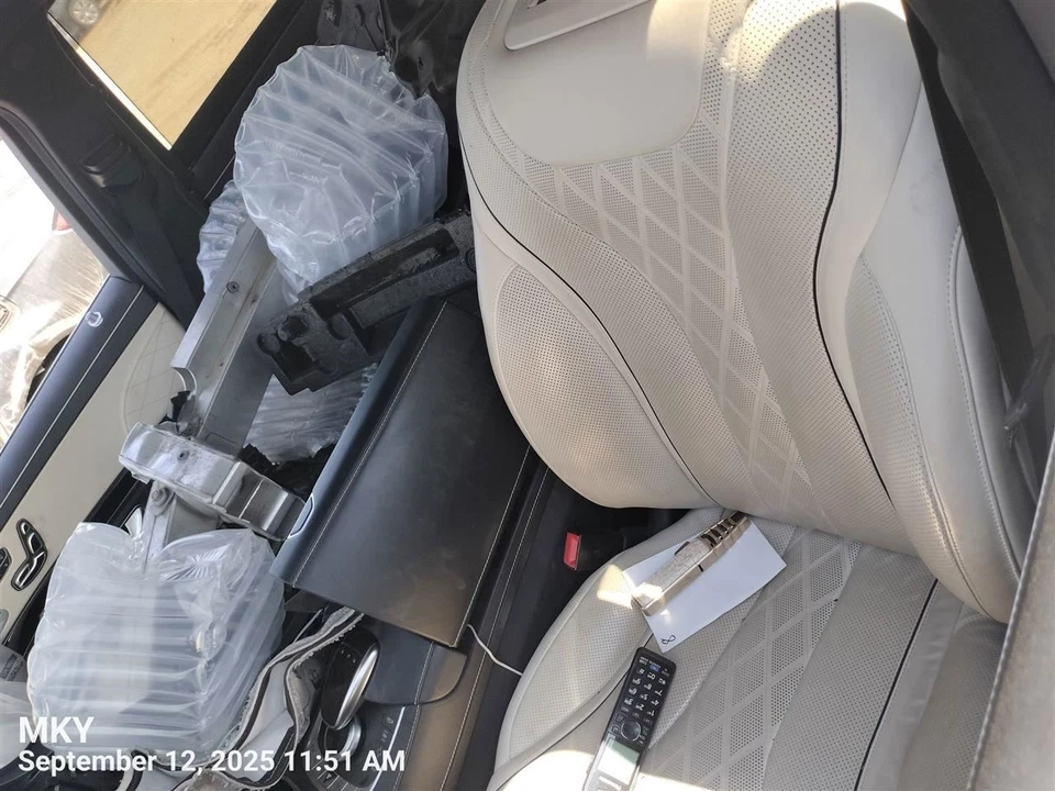 LEFT FRONT SEAT BELT 2228603900 2014-2017 MERCEDES-BENZ S550 - Imagem 4 de 4