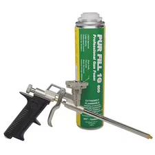 Todol Shk01 Spray Foam Sealant Kit, Kit, Can With Straw, Yellow, 7 Percent