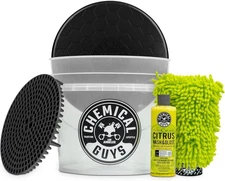 Ultimate Scratch-Free Detailing Car Wash Bucket Kit with Accessories