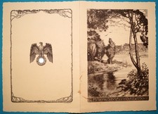Telegramm deutsches Reich 15.04.1939 echt Antiquit&auml;ten ORIGINAL 30x21cm A4