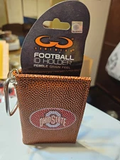 OHIO STATE BUCKEYES  CLASSIC FOOTBALL ID HOLDER MADE BY GAMEWEAR
