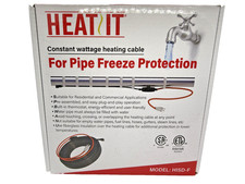 HEATIT Pipe Heating Cable 9 Ft. 7W/Ft. HISD-F Pipe Freeze Protection NEW