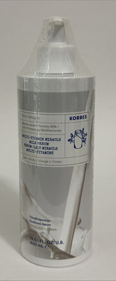 Korres Multi Vitamin Miracle Milk Serum Donkey Face Body 13.53 Oz 400 ml NEW