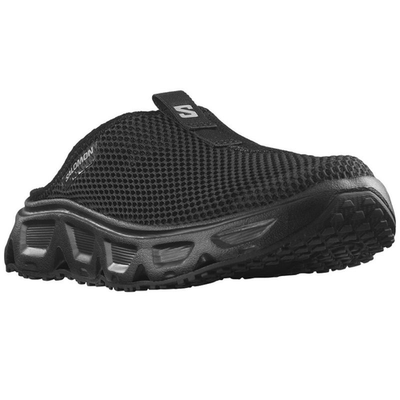 SALOMON REELAX Slide 6.0 26.5 黒 美品 Salomon WMNS Reelax Slide 6.0 Black Alloy L47112400 Women's Size
