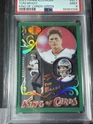 2022 Panini Illusions #KC-1 Tom Brady King of Cards PSA 9 Mint Green Prizm #8/10
