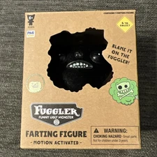 Fuggler Farting Figure Black Motion Activated