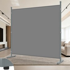 Single Panel Room Divider Free Standing Privacy Screen Separation for Office