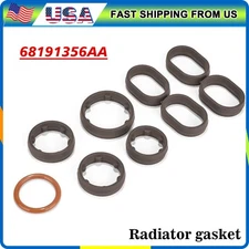 Oil Cooler Adapter O-Ring Seal Kit For 2014-21 Chrysler Jeep Dodge Ram 3.2L 3.6L