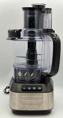 Hamilton Beach Food Processor 70727CE - Black - Tested - Very Good Condition