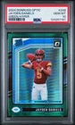2024 Panini Donruss Optic - Rated Rookie Jayden Daniels #248 Green Hyper PSA 10
