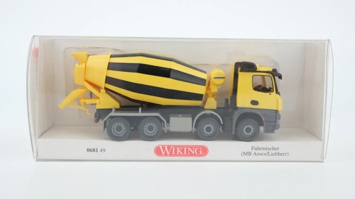 Wiking H0 068149 MB Arocs Liebherr mezcladora de hormigón | Condition: Gebraucht